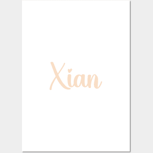 Xian, Gift with name Posters and Art